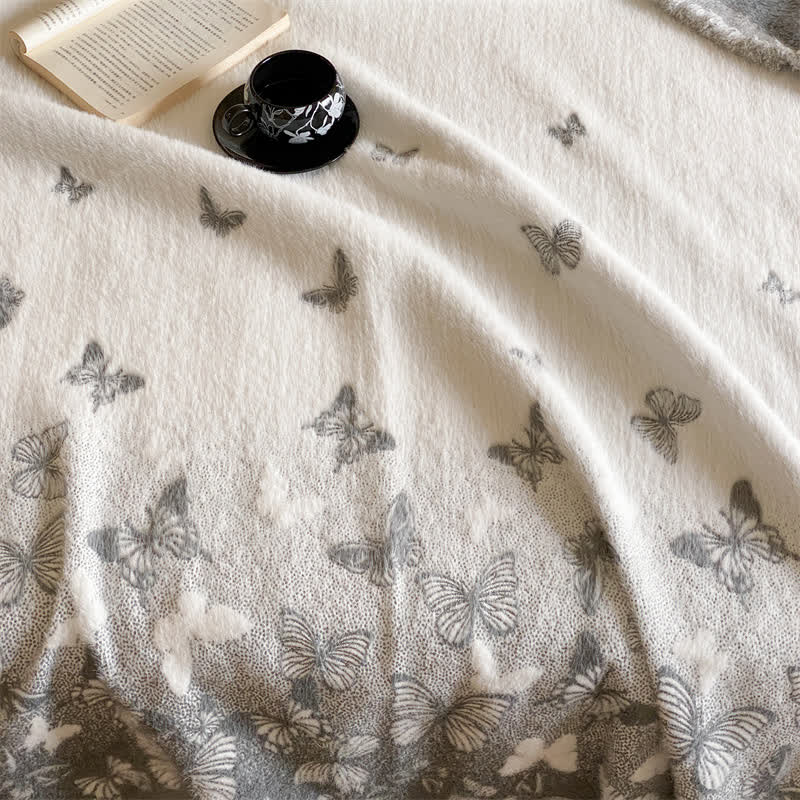 Faux Fur Butterfly Soft Throw Blanket - image 20