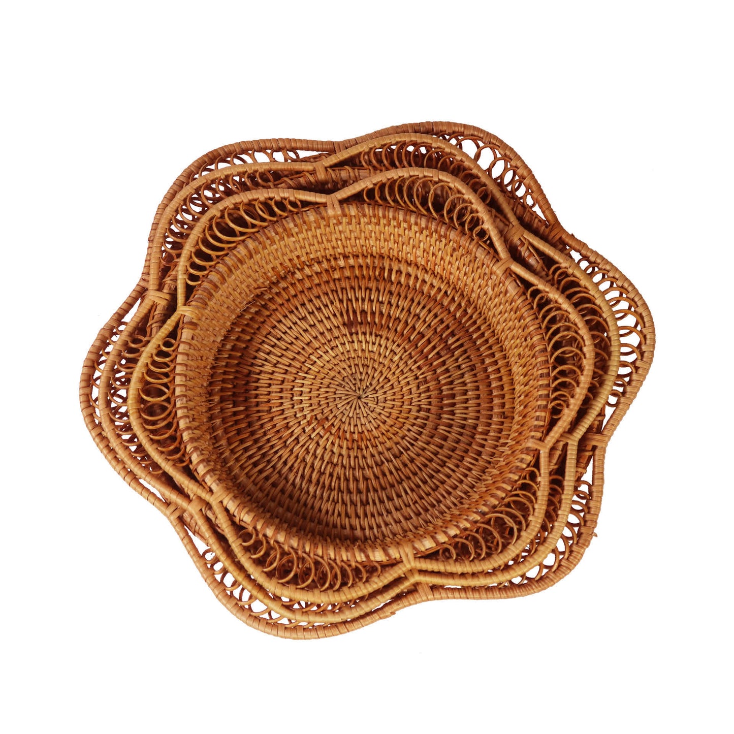 Rattan Woven Fruit Bread Storage Basket - image 7