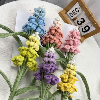 Hand-woven Grape Hyacinth Ornament - image 2