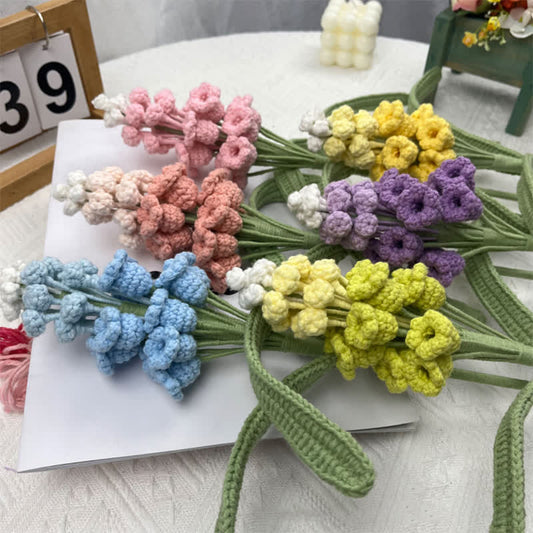 Hand-woven Grape Hyacinth Ornament - Set(6 Colors) - 16.14'' H X 0.87'' W X 0.87'' D - image 0