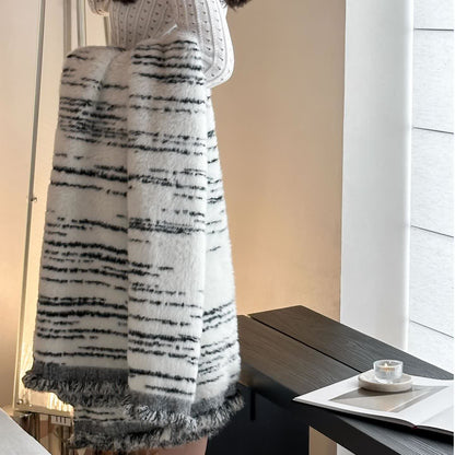 Faux Mink Reversible Throw Blanket - image 7