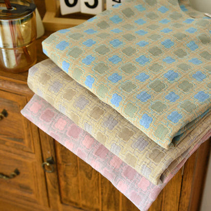 Pure Cotton Yarn-dyed Jacquard Nightdress - image 1