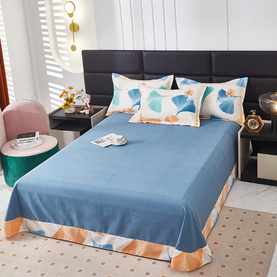 Cotton Rural Ginkgo Leaf Bedding Set(4PCS) - image 4