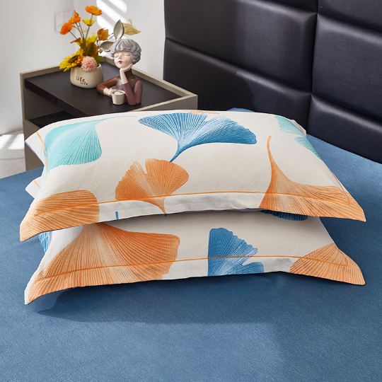 Cotton Rural Ginkgo Leaf Bedding Set(4PCS) - image 6
