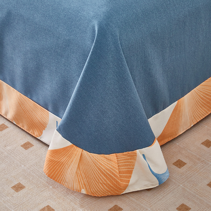 Cotton Rural Ginkgo Leaf Bedding Set(4PCS) - image 5