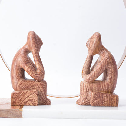 Creative Holding Chin Statue Home Decoration - image 2