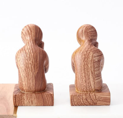 Creative Holding Chin Statue Home Decoration - image 3