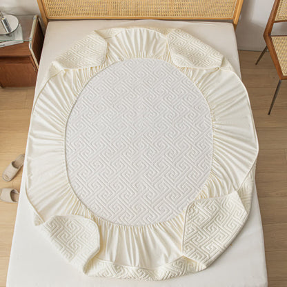 Waterproof Thickened  Simple Style Fitted Sheet - image 12