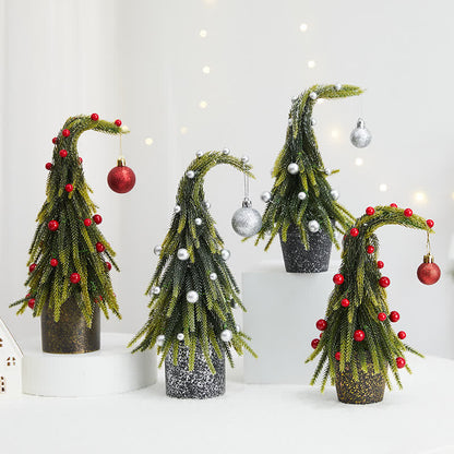 Christmas Tree Potted Home Decoration  - image 2