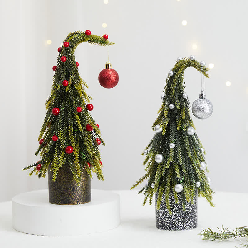 Christmas Tree Potted Home Decoration  - image 3