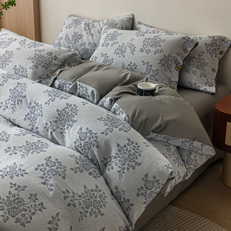 Triple-layer Cotton Gauze Bedding Set (4PCS) - image 3