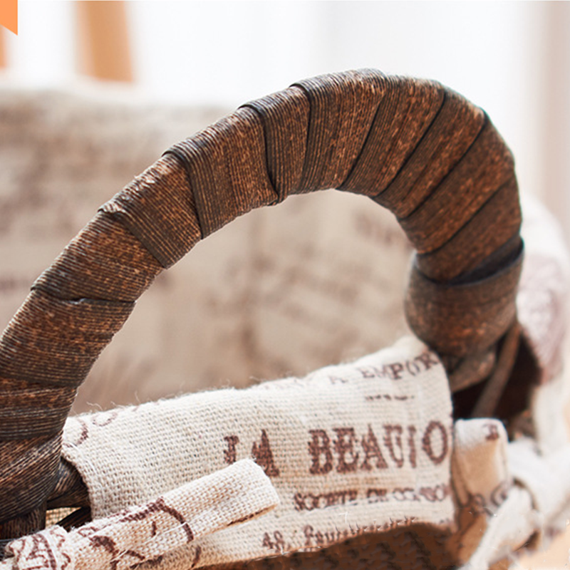 Simple Style Rattan Laundry Basket - image 5