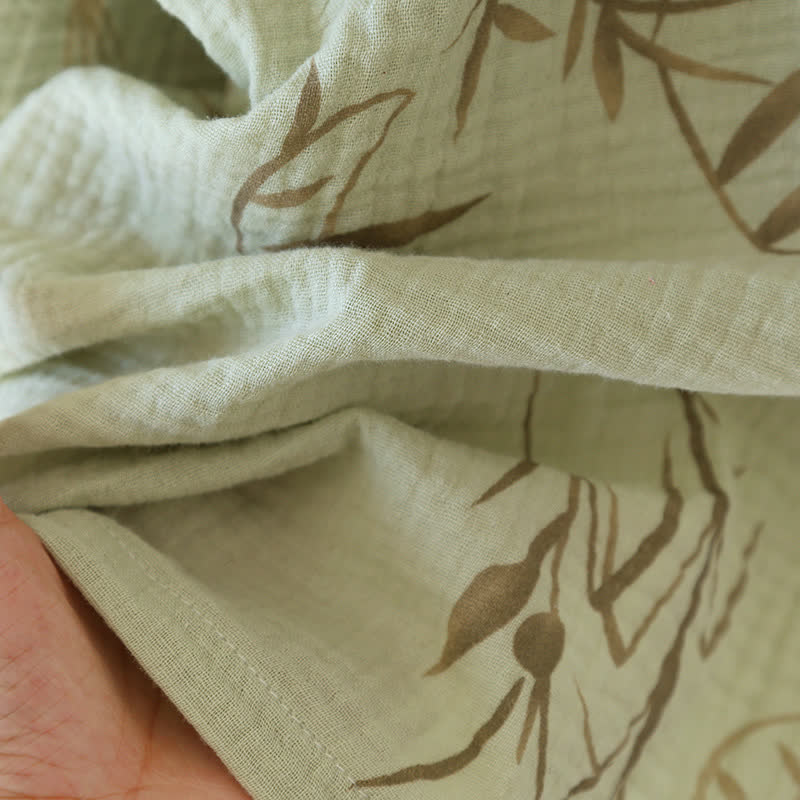 Cotton Gauze Rural Bamboo Nightwear Set - image 6