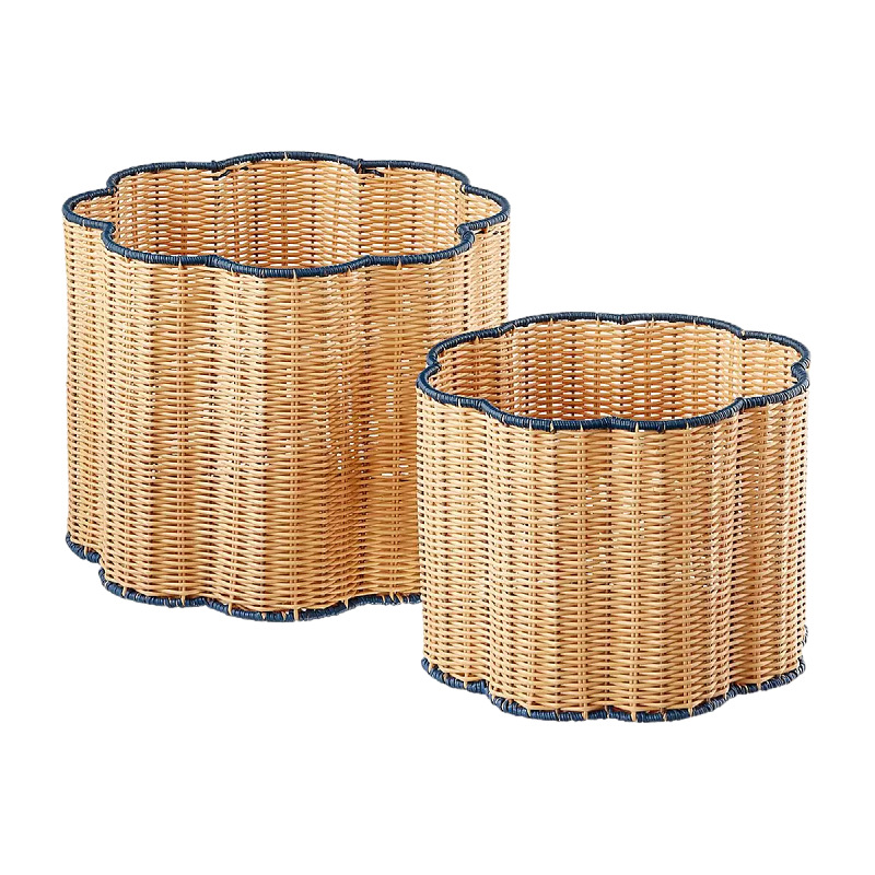  Handmade Rattan Simple Storage Basket - image 6