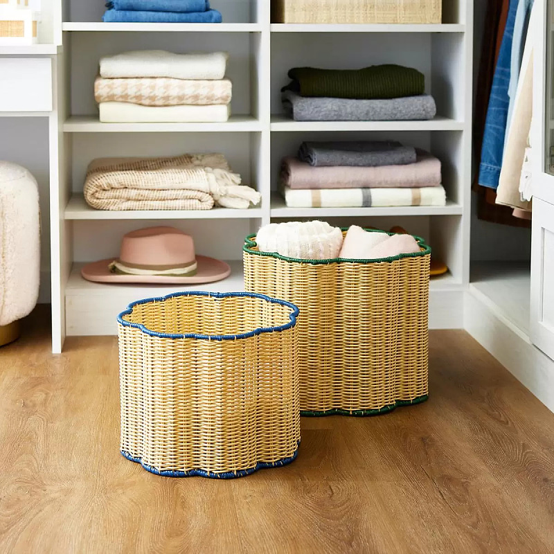  Handmade Rattan Simple Storage Basket - image 0