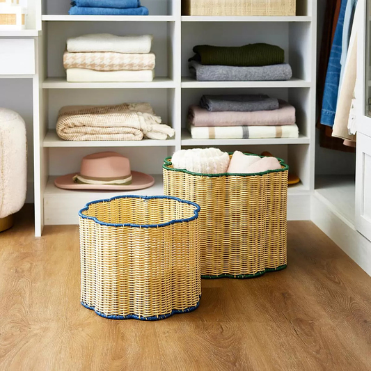  Handmade Rattan Simple Storage Basket - image 0