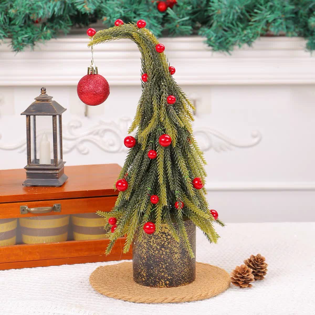 Christmas Tree Potted Home Decoration  - image 8