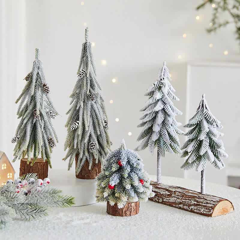 Spray Snow  Christmas Tree Home Decoration - Set(4 Patterns) - 1PC - image 0