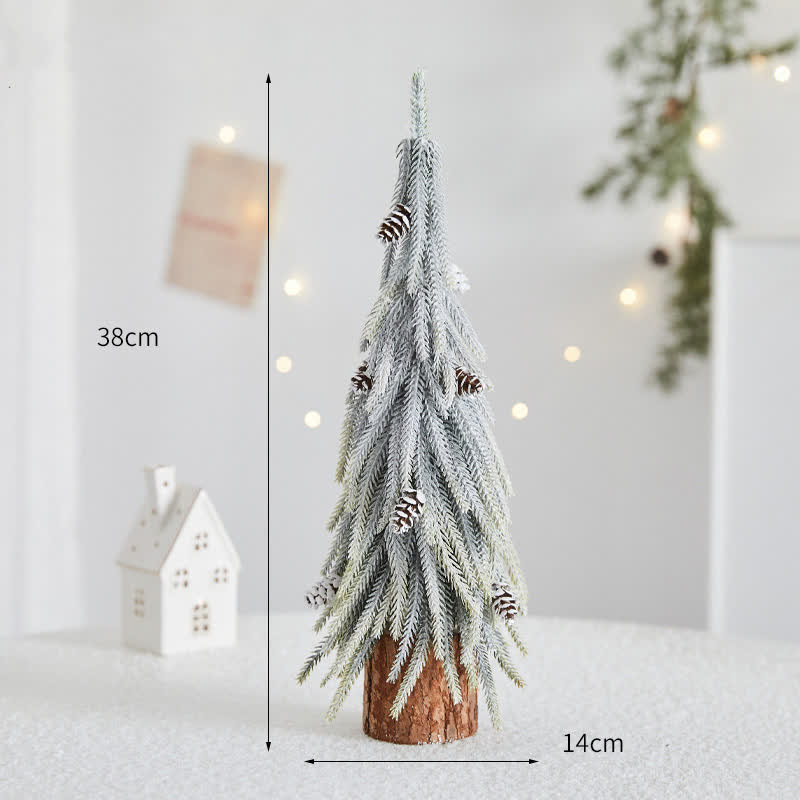 Spray Snow  Christmas Tree Home Decoration - B - 2PCS - image 3