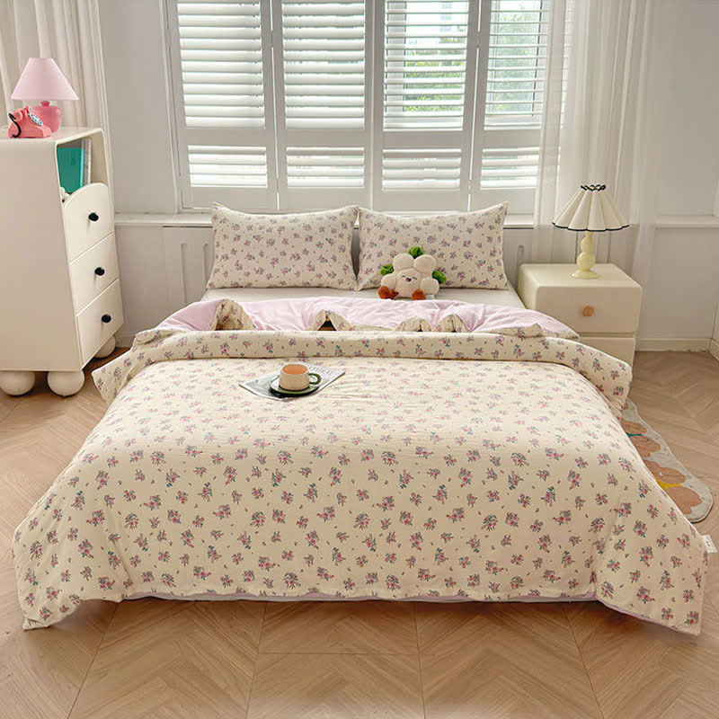 Rural Style Duvet Cover  with Comforter - Queen - image 1