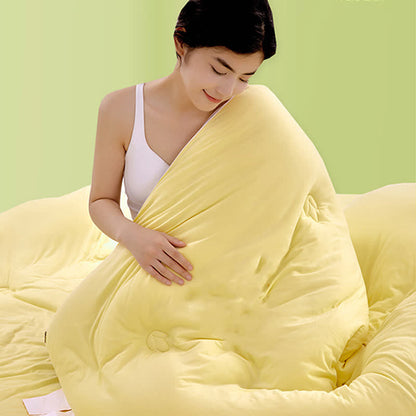 Solid Color Breathable Soft Comforter - image 2