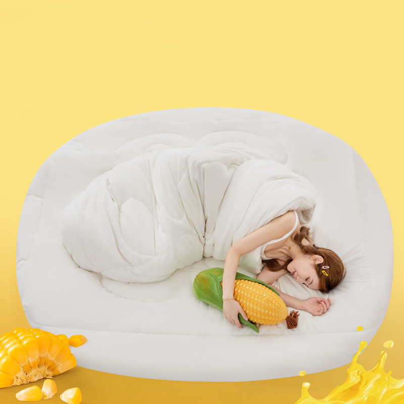 Solid Color Breathable Soft Comforter - image 12