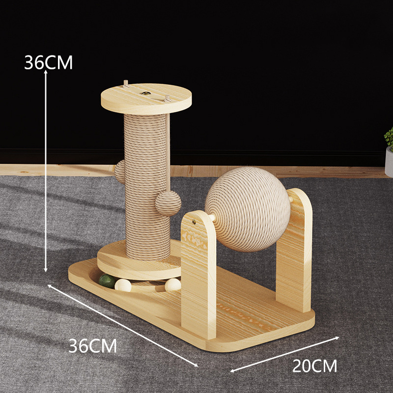 Anti-scratch Column Turntable Pet Supply - C - image 7