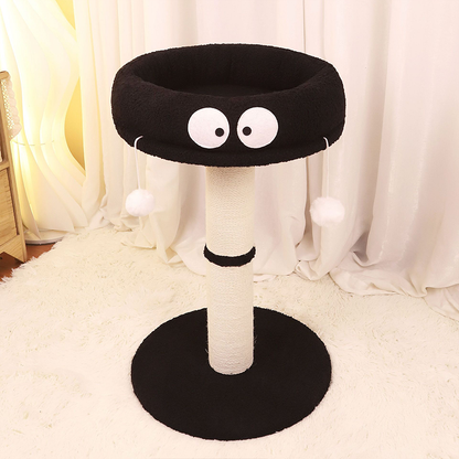 Cartoon Vertical Cat Scratching Post Bed - image 6