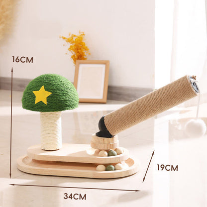 Anti-scratch Column Turntable Pet Supply - B - image 5