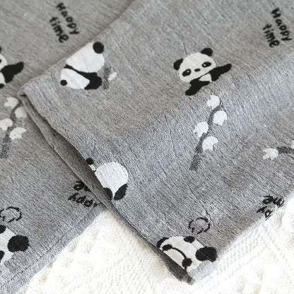 Cute Panda Couple Cotton Pajama Set - image 6