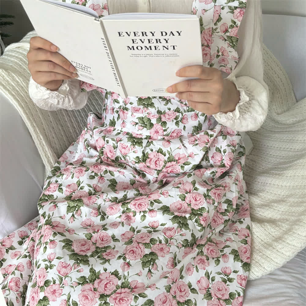 Pastoral Rose Artist's Smock Apron - image 10