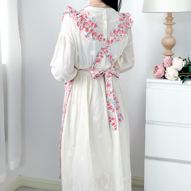 Rural Tulip Kitchen Gardening Apron - image 2