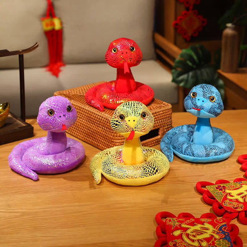 Colorful Mascot Snake New Year Gift - image 1