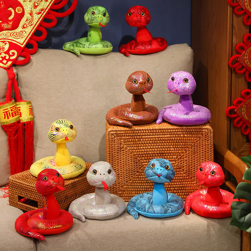 Colorful Mascot Snake New Year Gift - image 0