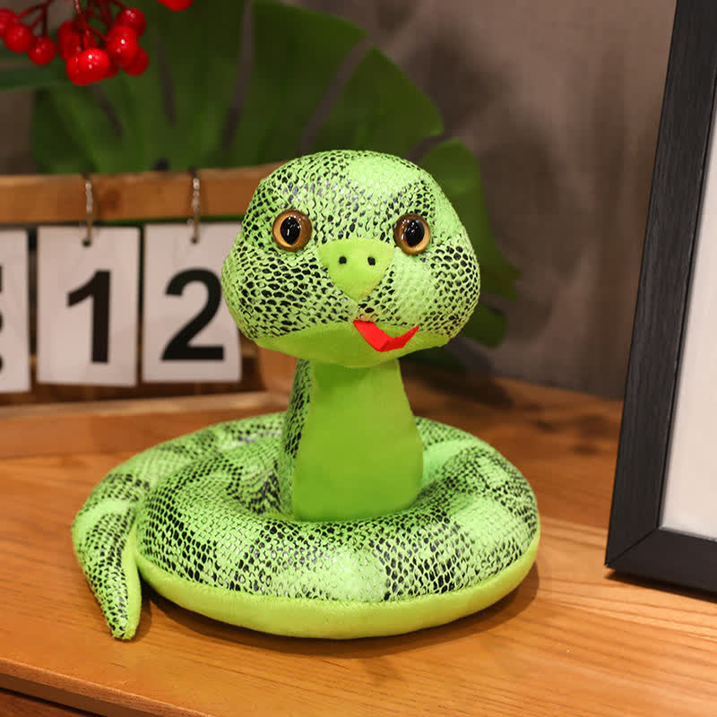 Colorful Mascot Snake New Year Gift - Light Green - 1.57"W x7.87"L x 7.87"H - image 8