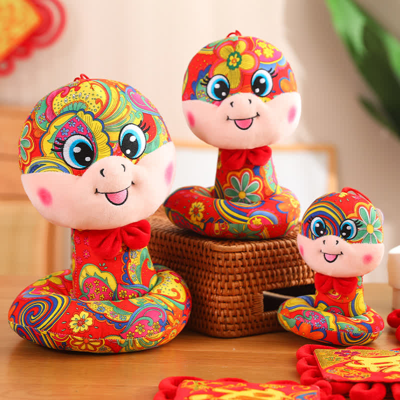 New Year Cute Mascot Snake Ornament - image 1