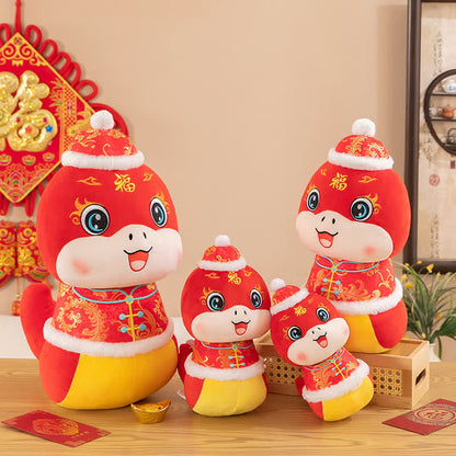New Year Mascot Snake Doll Plush Toy - image 2