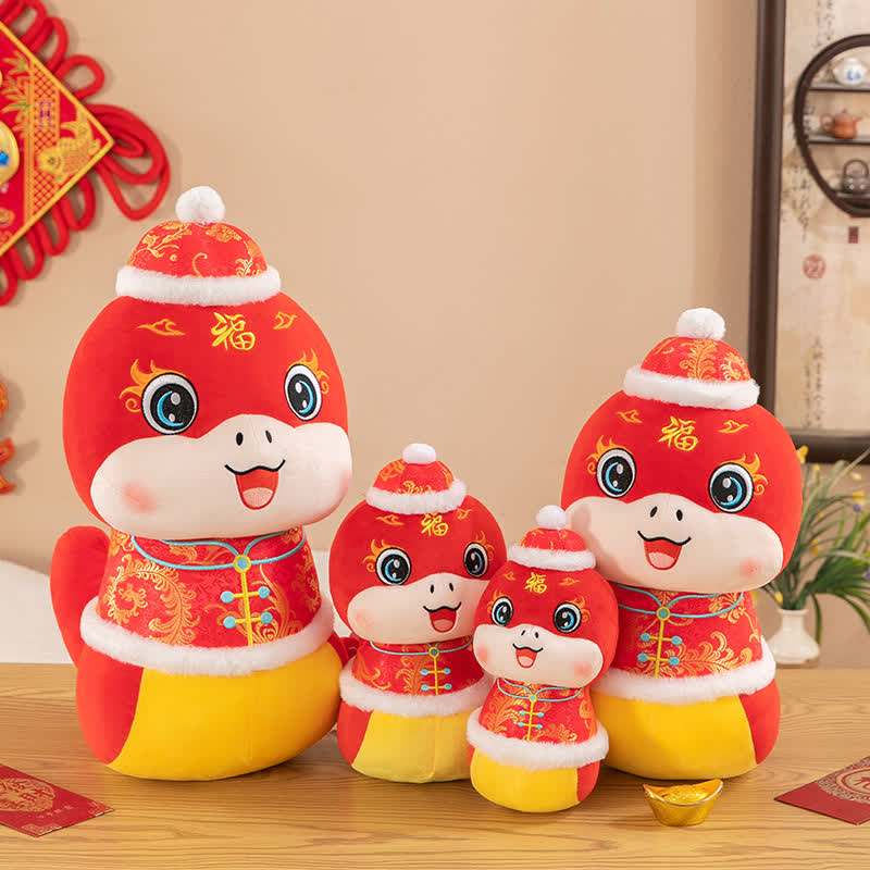New Year Mascot Snake Doll Plush Toy - image 0