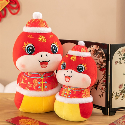 New Year Mascot Snake Doll Plush Toy - image 3