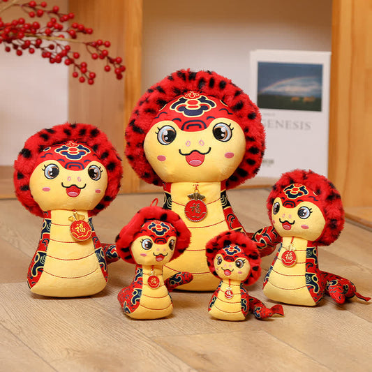 Cute Mascot Snake Plush Toy Ornament - image 0