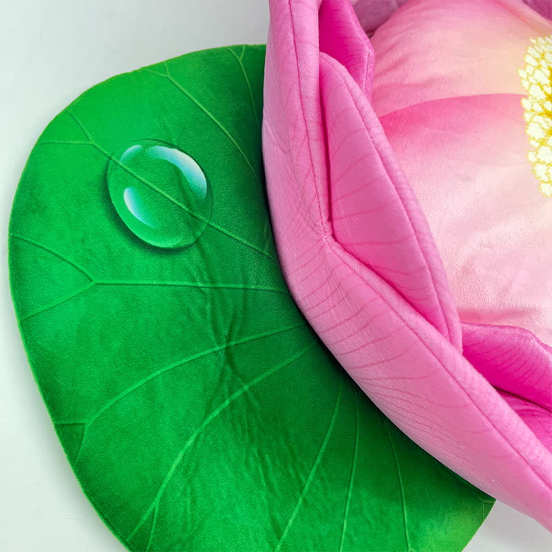 Lotus Shaped Warm Fleece Pet Bed - image 4