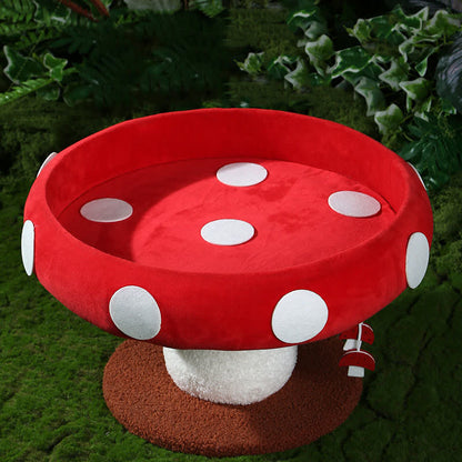 Thickened Warm Mushroom Cat House - image 2