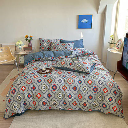 Pure Cotton Bohemian Breathable Bedding  - 1pc Duvet Cover - King - image 0