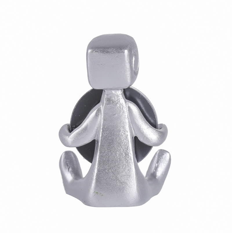 Tiny Robot Resin Statue with Slogan - image 6