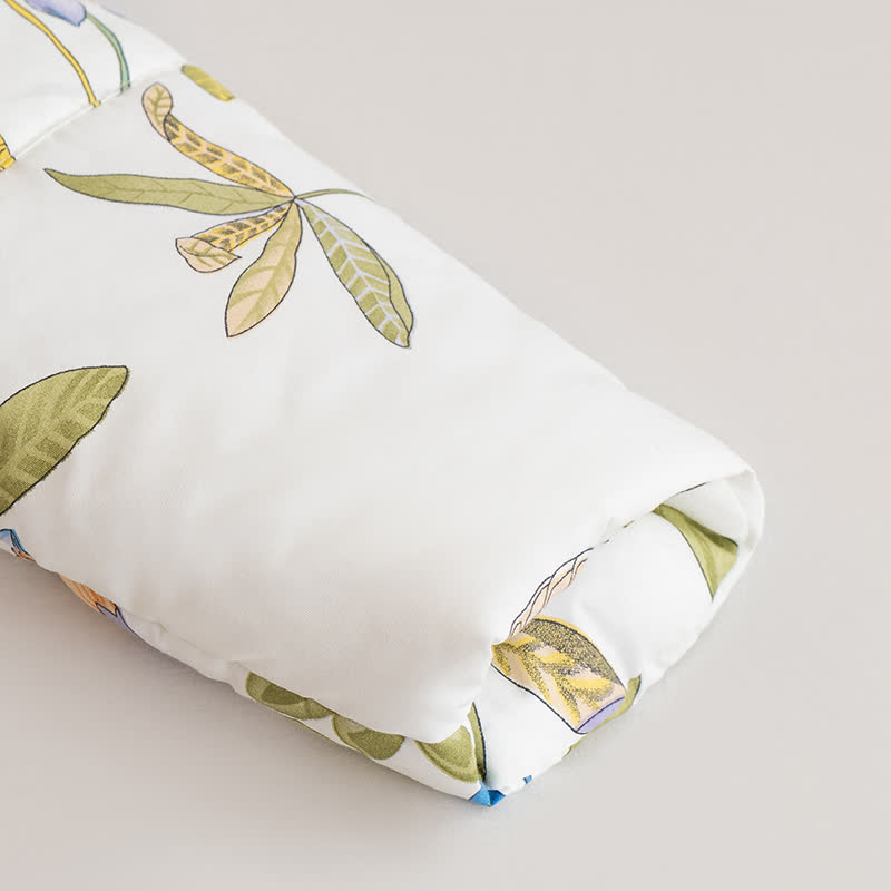 Floral Portable Pillow Quilt with Sleeves - image 10