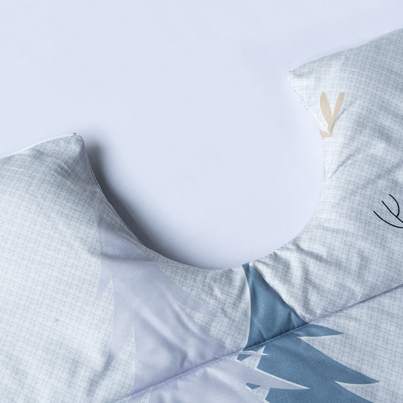 Functional Portable Pillow Quilt With Sleeves - image 11