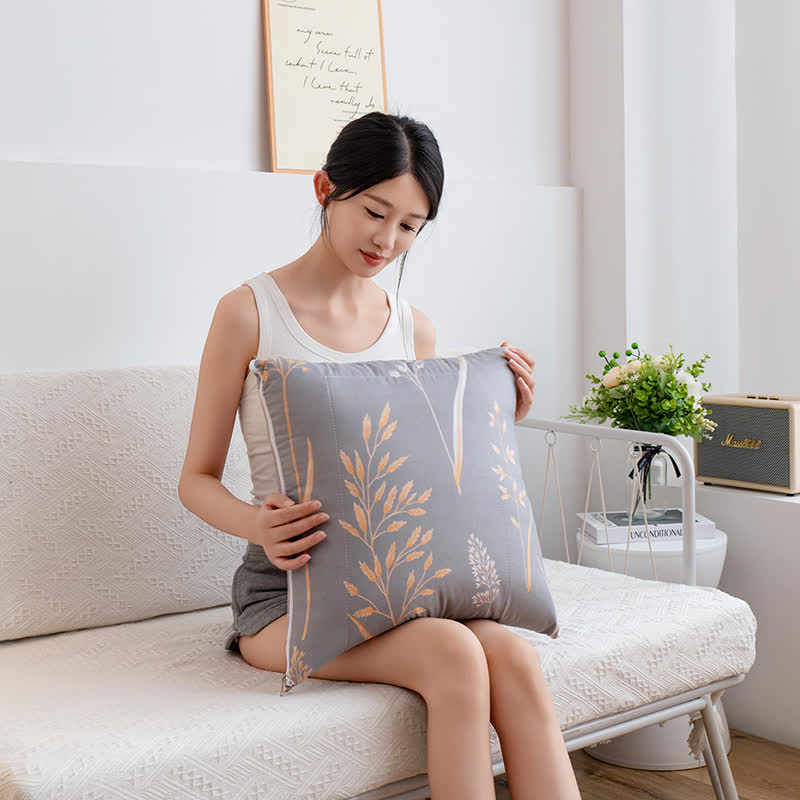 Pastoral Portable Pillow Wearable Quilt With Sleeves - image 8