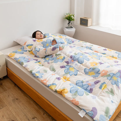 Refresh Floral Portable Pillow Wearable Quilt - image 6