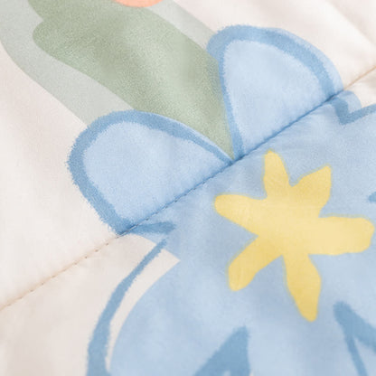 Refresh Floral Portable Pillow Wearable Quilt - image 13