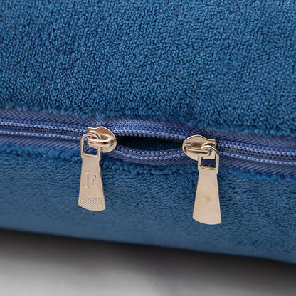 Solid Color Fleece Pillow Wearable Quilt - image 9